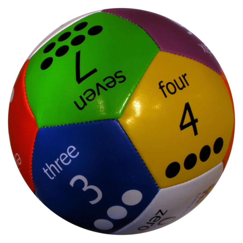 Numbers (4" or 6") Thumball for Learning Numbers and Math