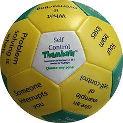 Self Control Thumball (4") for Exploring and Implementing Various Self-Regulation Practices